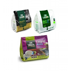 Mixed selection soft coffee pods 62mm for the Philips Senseo
